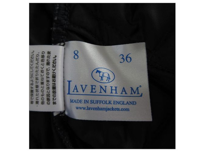 Autre Marque Lavenham langer gesteppter Mantel mit Kapuze - Ansicht 13
