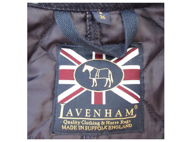 Autre Marque Lavenham langer gesteppter Mantel mit Kapuze - Ansicht 7
