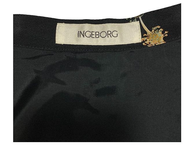 Autre Marque Saia longa evasê com estampa floral INGEBORG - vista 5