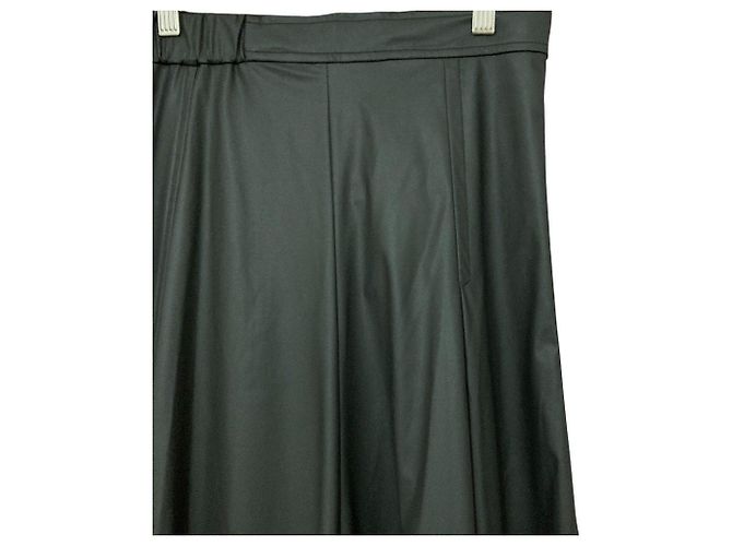Autre Marque Gonna lunga in ecopelle leggera DOUDOU - vista 2