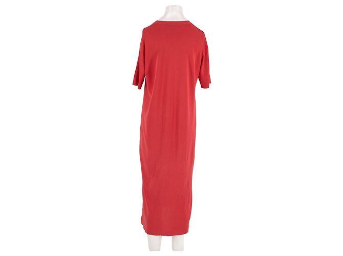 Abito Eric Bompard in cotone rosso - vista 2