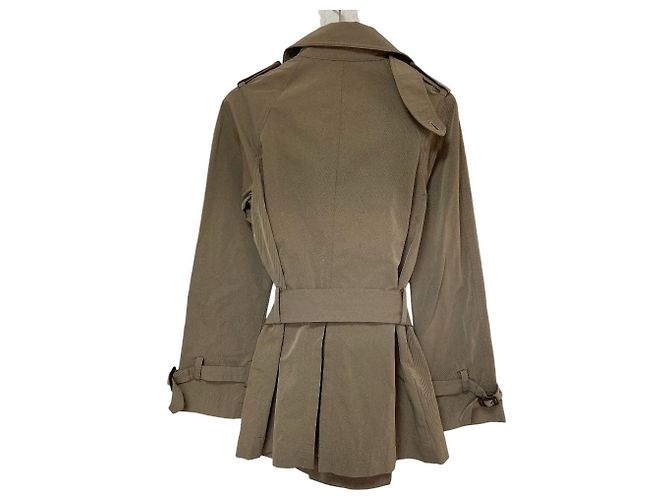 Autre Marque Trench Coat Curto Lisiere - vista 3