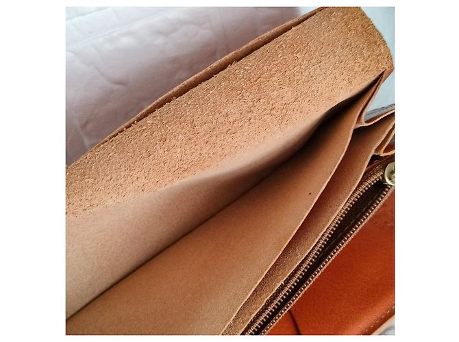 Autre Marque Portafoglio lungo trifold IL BISONTE in pelle - vista 14