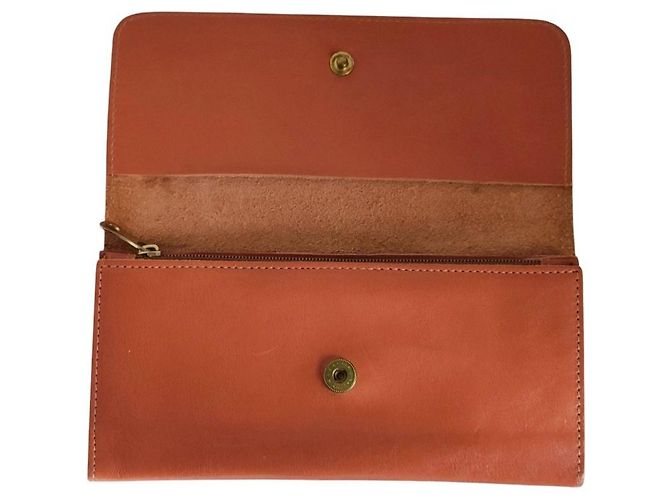 Autre Marque Portafoglio lungo trifold IL BISONTE in pelle - vista 6