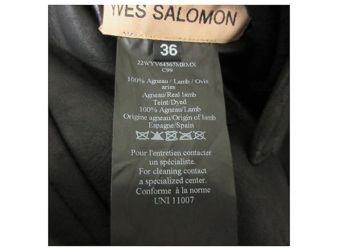 Yves Salomon Wendbare Shearling-Jacke - Ansicht 10