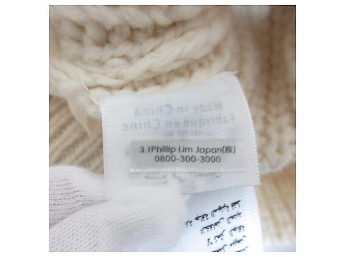 Autre Marque 3.1 Phillip Lim Grobstrickpullover mit Schleife am Rücken - Ansicht 14