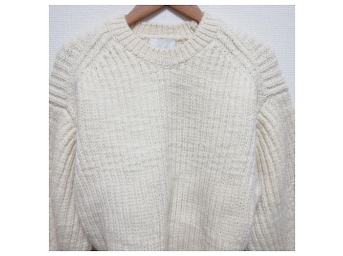 Autre Marque 3.1 Phillip Lim Grobstrickpullover mit Schleife am Rücken - Ansicht 3