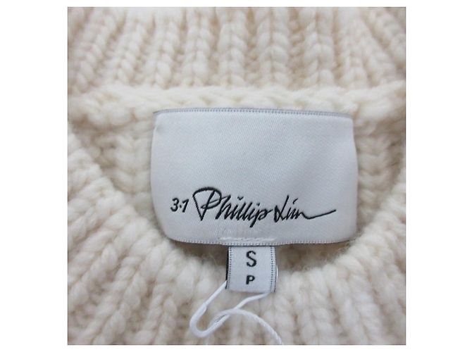 Autre Marque 3.1 Phillip Lim Grobstrickpullover mit Schleife am Rücken - Ansicht 9