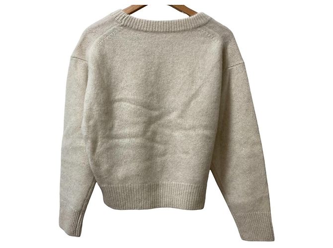 Autre Marque Jersey de punto cuello redondo Noble YAK - vista 3