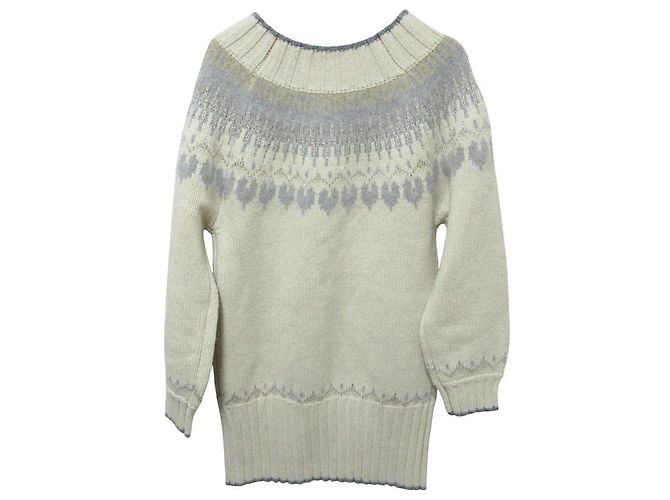 Autre Marque Vestido Mini de Punto Fair Isle Herlipto Heart - vista 2