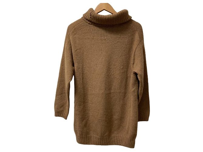 Autre Marque FACTORY Camel Rollkragenpullover aus Strick - Ansicht 3
