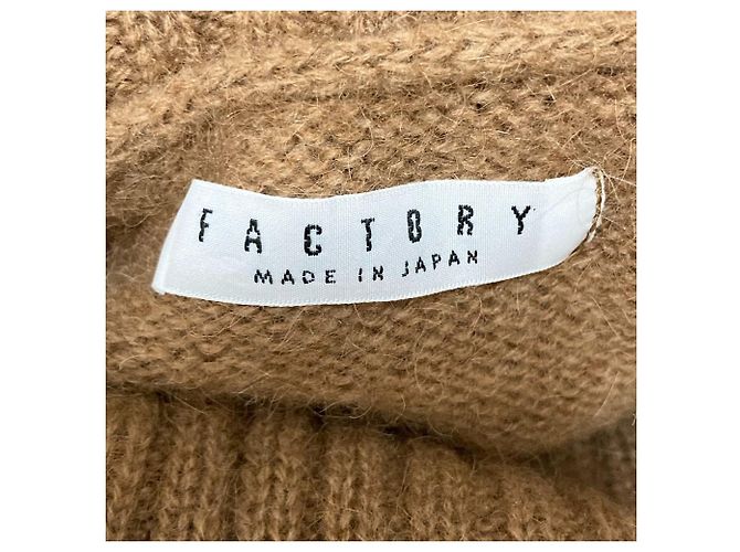 Autre Marque FACTORY Camel Rollkragenpullover aus Strick - Ansicht 4