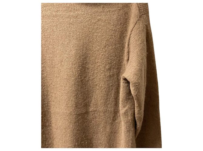 Autre Marque FACTORY Camel Rollkragenpullover aus Strick - Ansicht 9