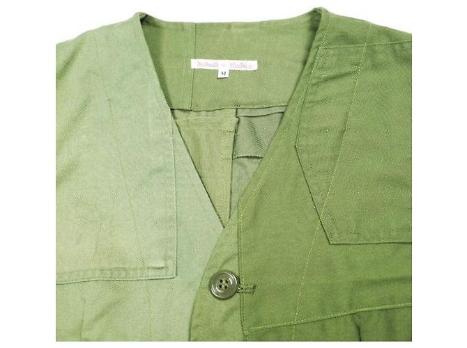 Autre Marque Rebuild by Needles BDU VEST REMAKE Colete de algodão e poliéster - vista 4