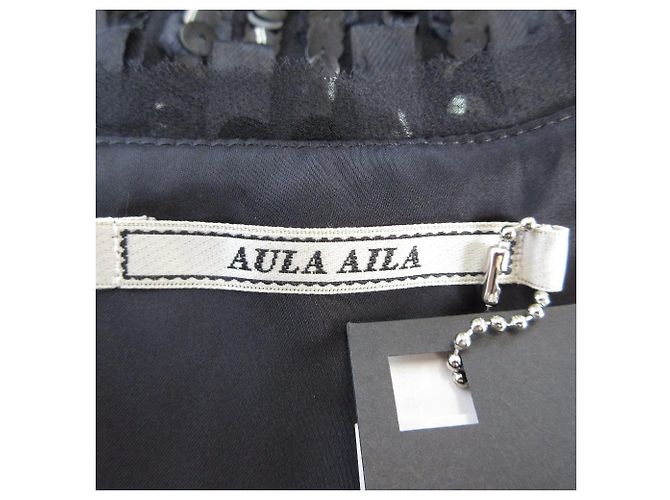 Autre Marque AULA AILA ärmelloses Pailletten-Top - Ansicht 4