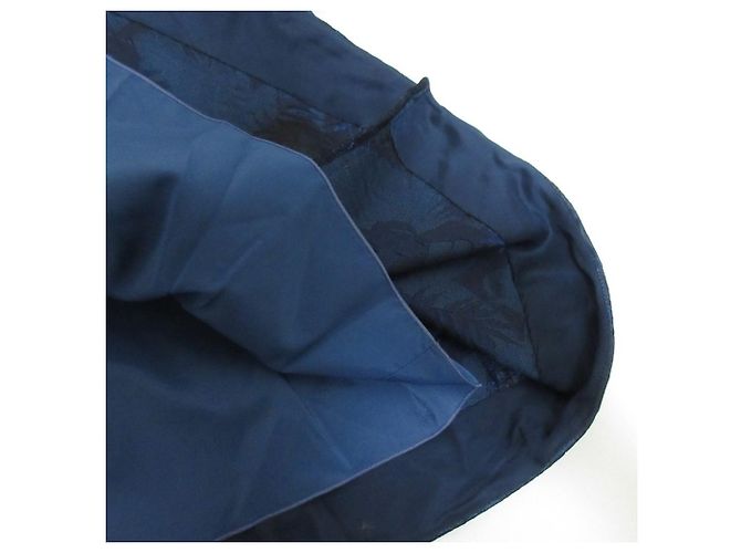 Hugo Boss Kleid aus Jacquard mit Blattmuster - Ansicht 7