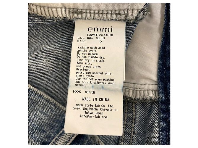 Autre Marque Pantalones de denim emmi Curve Silhouette - vista 4