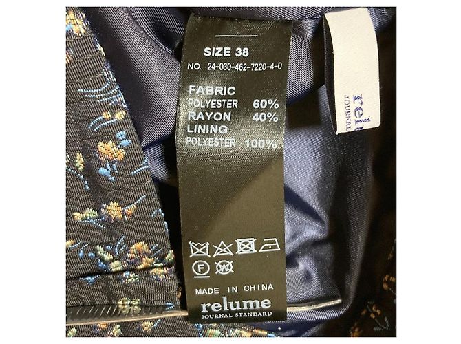 Autre Marque JOURNAL STANDARD relume Pantaloni in jacquard floreale - vista 5