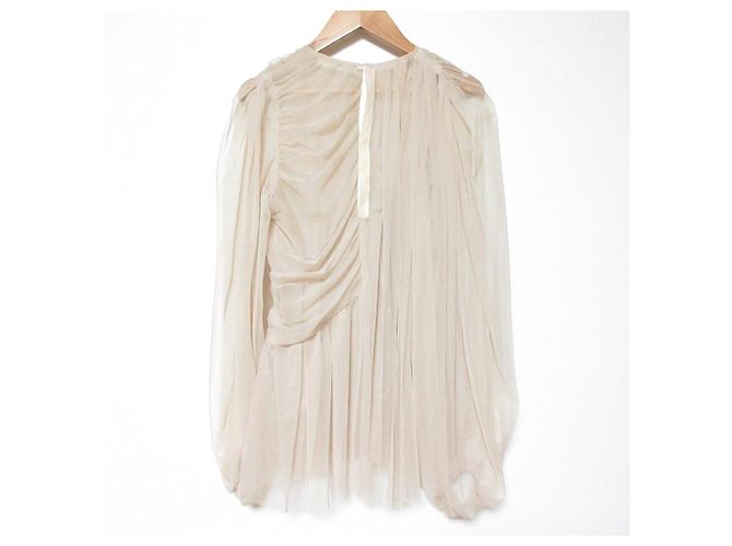 Autre Marque Blusa de manga larga transparente COATE - vista 2