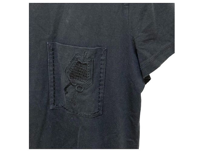 Vestido de algodón con bolsillos bordados Hermès 38 - vista 2