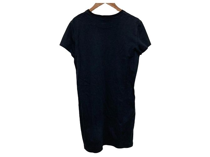 Vestido de algodón con bolsillos bordados Hermès 38 - vista 3