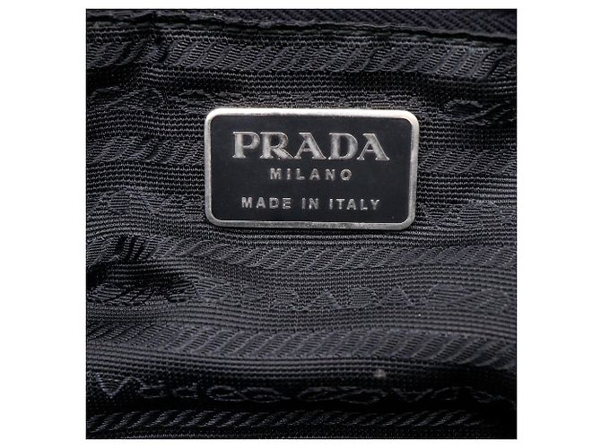 Bolso de mano Prada Mini Boston de nailon - vista 15