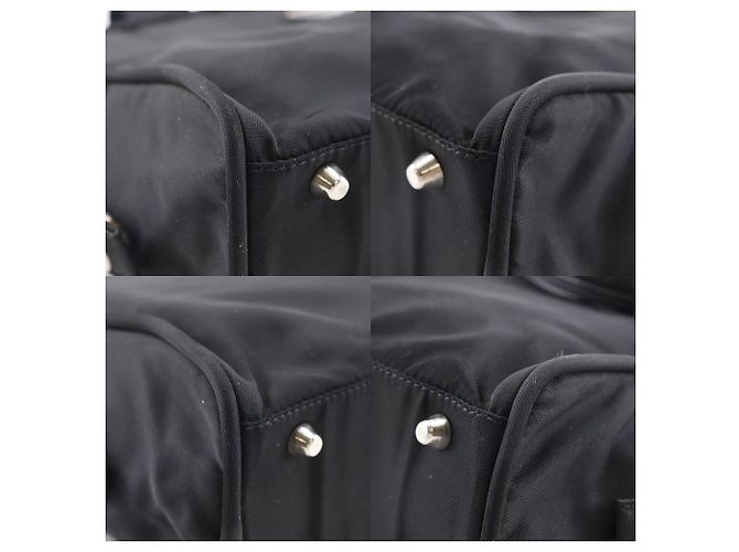 Bolso de mano Prada Mini Boston de nailon - vista 4