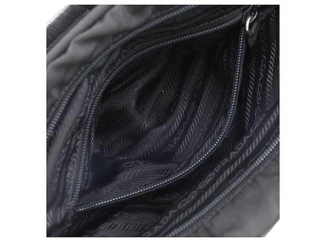Bolso de mano Prada Mini Boston de nailon - vista 7