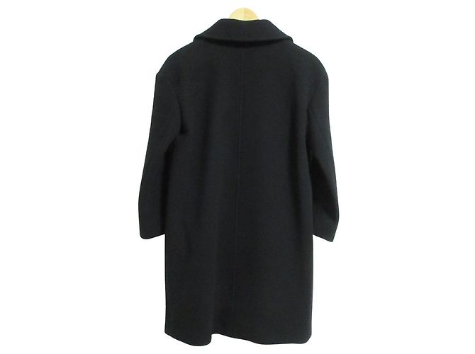 Yves Saint Laurent Cappotto lungo in lana e cashmere Saint Laurent Paris - vista 2