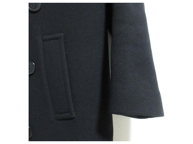Yves Saint Laurent Cappotto lungo in lana e cashmere Saint Laurent Paris - vista 5