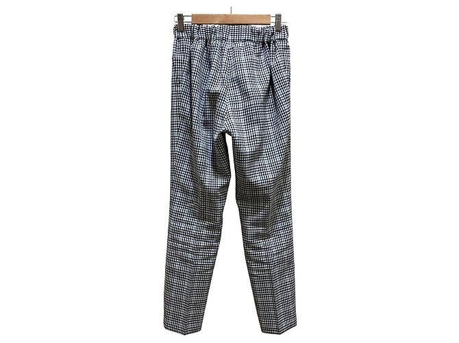 Autre Marque Pantaloni Tuck a quadri Anplegant - vista 4