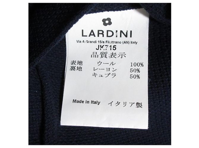 Chaqueta entallada Lardini de lana de verano - vista 8