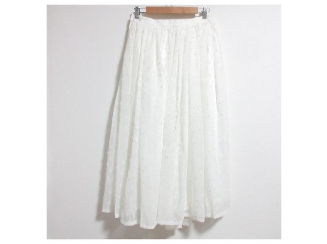 Autre Marque Falda acampanada de jacquard de lunares T-mat Masaki-Paris - vista 2