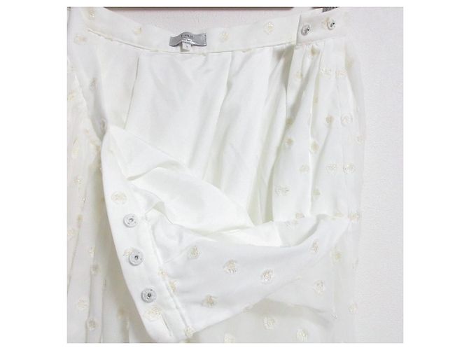 Autre Marque Falda acampanada de jacquard de lunares T-mat Masaki-Paris - vista 4
