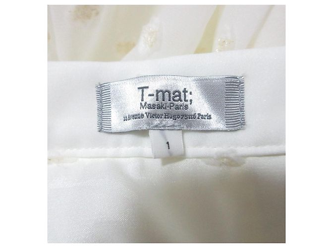 Autre Marque Falda acampanada de jacquard de lunares T-mat Masaki-Paris - vista 6