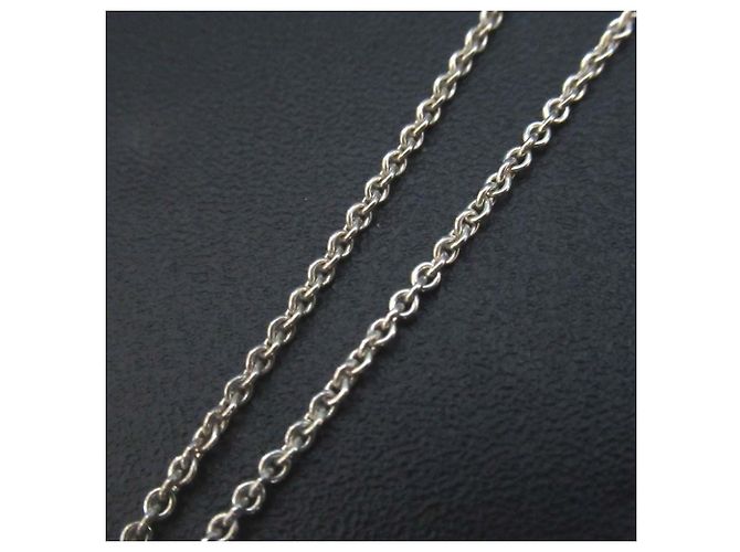Tiffany & Co Collar Tiffany&Co. Elsa Peretti Open Heart en plata 925 - vista 4