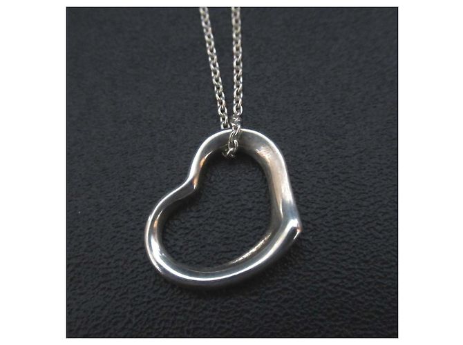 Tiffany & Co Tiffany&Co. Open Heart Halskette aus Sterlingsilber - Ansicht 2