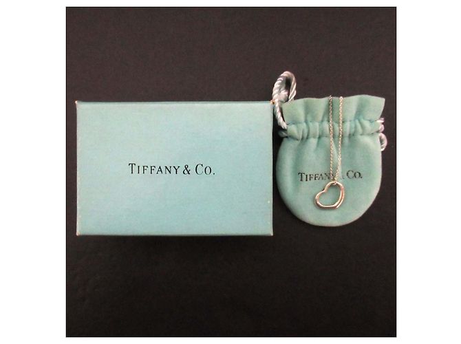 Tiffany & Co Tiffany&Co. Open Heart Halskette aus Sterlingsilber - Ansicht 6