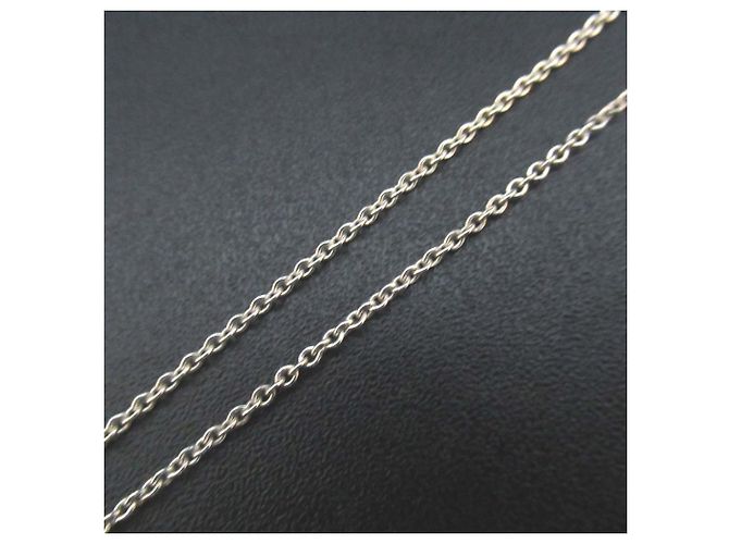 Tiffany & Co Collana Pendente Tiffany&Co Elsa Peretti Open Heart in Argento 925 - vista 4