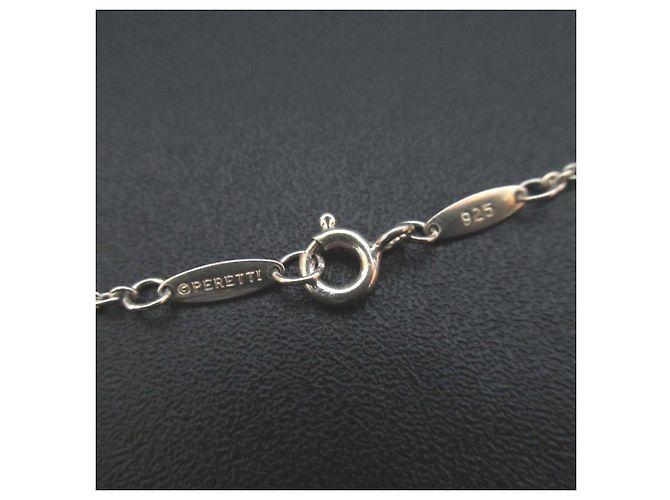 Tiffany & Co Collana Pendente Tiffany&Co Elsa Peretti Open Heart in Argento 925 - vista 5