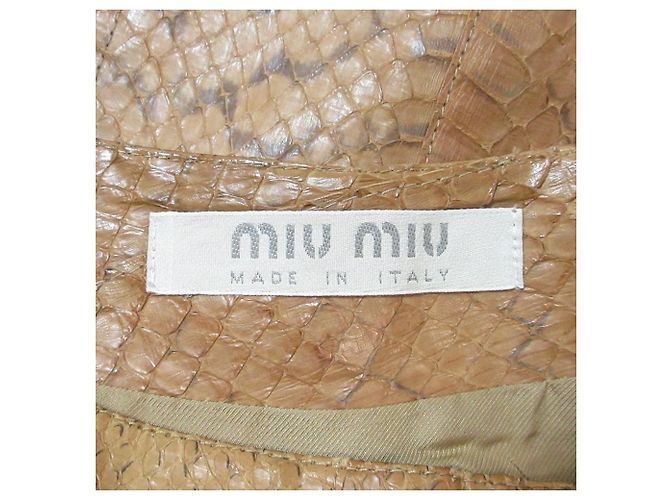 Miu Miu Rock aus Pythonleder - Ansicht 6
