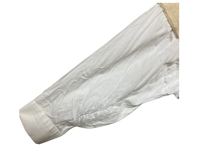 Autre Marque Y's Yohji Yamamoto Strick-Docking-Bluse - Ansicht 3