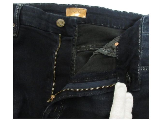 Autre Marque Mother The Looker Ankle Fray Stretch Denim Pants - vista 10
