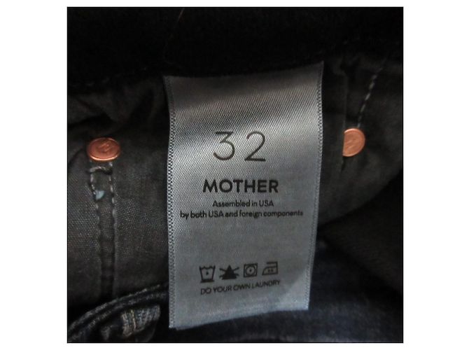 Autre Marque Mother The Looker Ankle Fray Stretch Denim Pants - vista 13