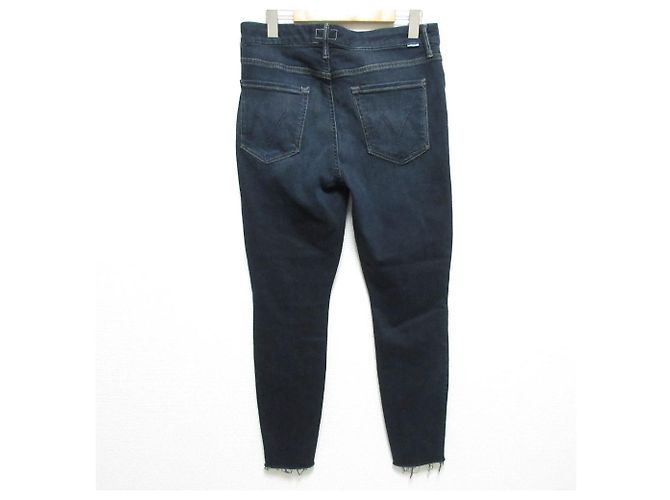 Autre Marque Mother The Looker Ankle Fray Stretch Denim Pants - vista 2