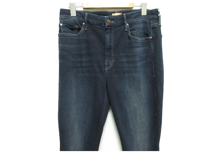 Autre Marque Mother The Looker Ankle Fray Stretch Denim Pants - vista 3