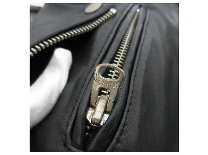 Autre Marque beautiful people Chaqueta de cuero Riders Limited PARIGOT - vista 17