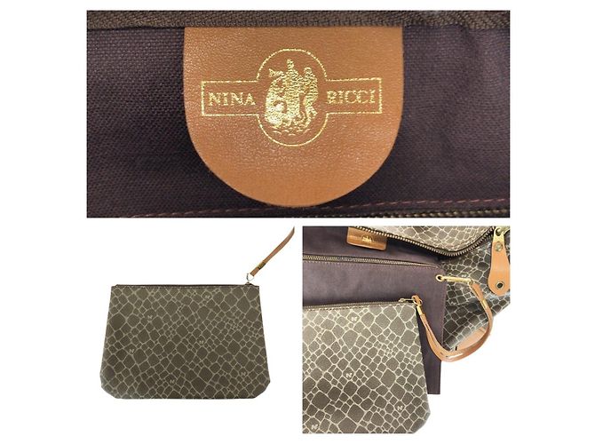 Autre Marque Borsa Boston Nina Ricci in pelle PVC - vista 4
