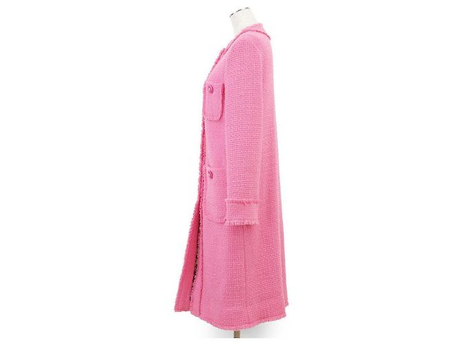 Dolce & Gabbana Dolce&Gabbana Tweed Wool Nylon Coat - view 14