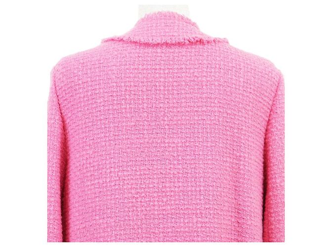 Dolce & Gabbana Dolce&Gabbana Tweed Wool Nylon Coat - view 6